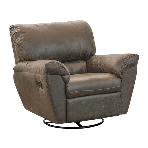 Poltrona Boss Retrátil E Reclinável Marrom Estonado Poltrona Boss Retrátil E Reclinável Marrom Estonado