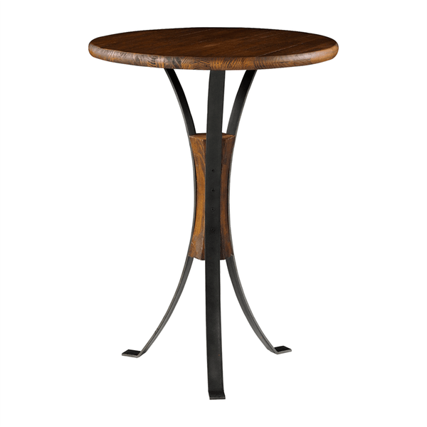 Mesa Bistrô Rael Industrial Grafite / Rustic Brown Mesa Bistrô Rael Industrial Grafite / Rustic Brown