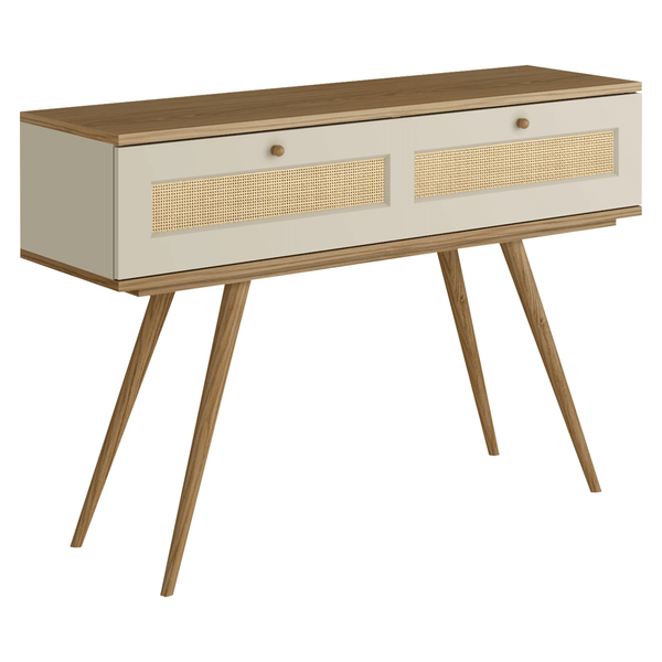 Aparador Nature 100% MDF C/ 2 Portas C/ Palha Louro / Luna Aparador Nature 100% MDF C/ 2 Portas C/ Palha Louro / Luna