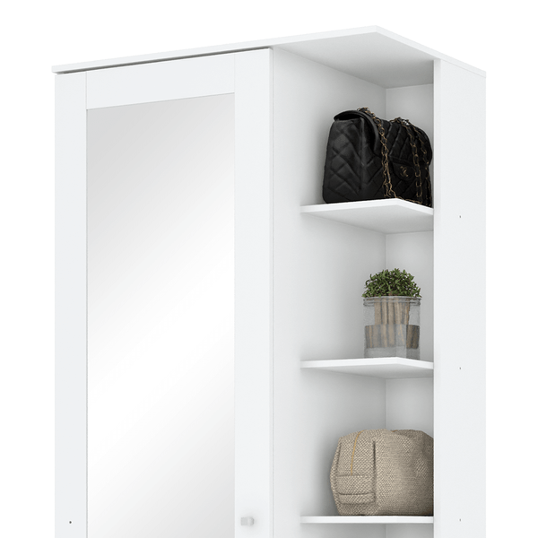 Sapateira Vertical 6 Prateleiras Branco Bento Shop