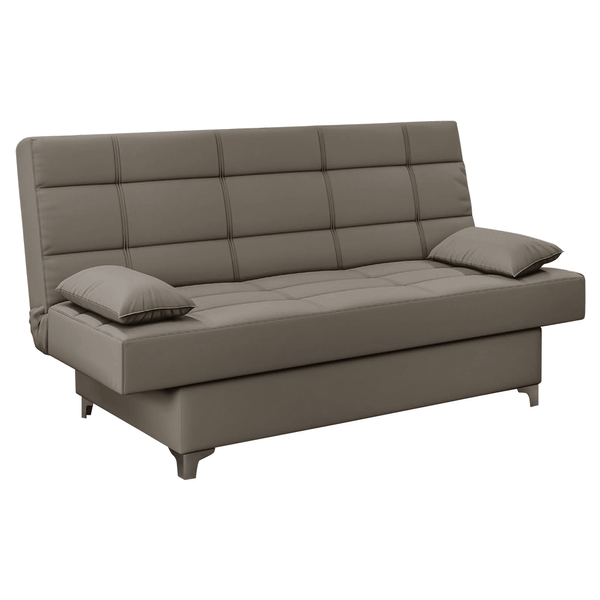 Sofá-Cama Analyn 3 Lugares (L: 187cm) Casal Reclinável Veludo Castor Sofá-Cama Analyn 3 Lugares (L: 187cm) Casal Reclinável Veludo Castor