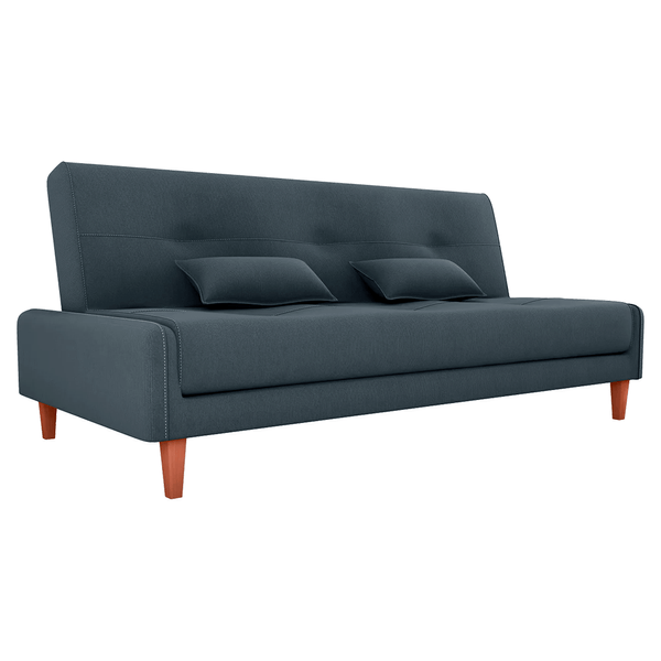SofáCama Kane 3 Lugares (L 190cm) Casal Reclinável 3 Posições Suede