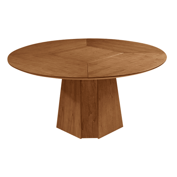 Mesa De Jantar Calcutá Redonda 150cm x 150cm C/ Tampo Laminado Cinamomo Capuccino