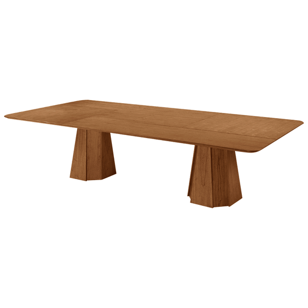 Mesa De Jantar Calcutá 320cm x 135cm C/ Tampo Laminado Cinamomo Capuccino