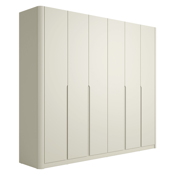 Guarda-Roupa Chloe (L: 276cm) 100% MDF C/ 6 Portas Luna