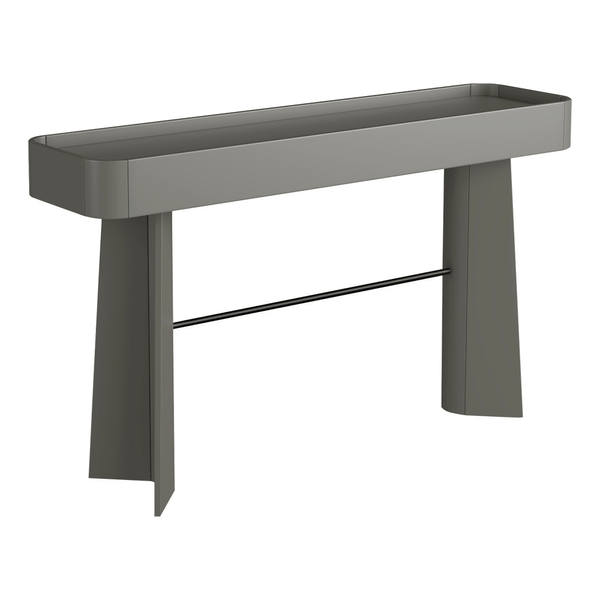 Aparador Chloe 100% MDF Grigio / Preto