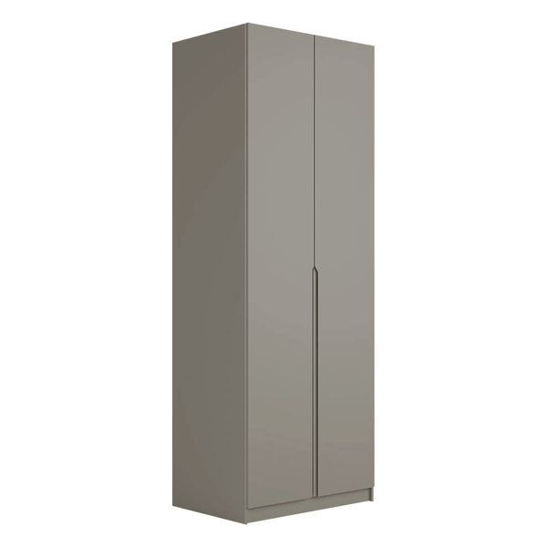 Guarda-Roupa Chloe (L: 87cm) 100% MDF C/ 2 Portas Grigio Guarda-Roupa Chloe (L: 87cm) 100% MDF C/ 2 Portas Grigio