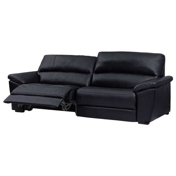 Sofá Samyear Power Touch 2 Lugares (L: 234cm) Retrátil e Reclinável 100% Couro Natural Preto Sofá Samyear Power Touch 2 Lugares (L: 234cm) Retrátil e Reclinável 100% Couro Natural Preto