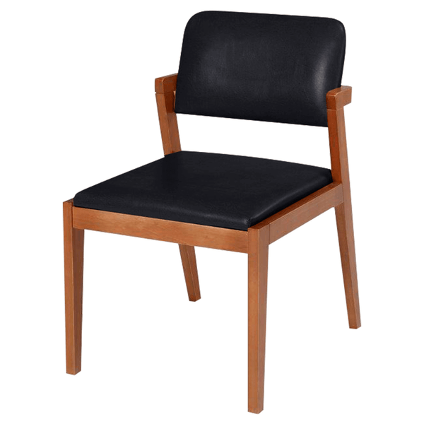 Cadeira Kalina Estofada Corino Caramelo / Castanho Claro Cadeira Kalina Estofada Corino Caramelo / Castanho Claro